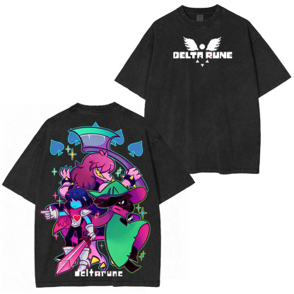 Deltarune Washed T-shirt/Crewneck/Hoodie