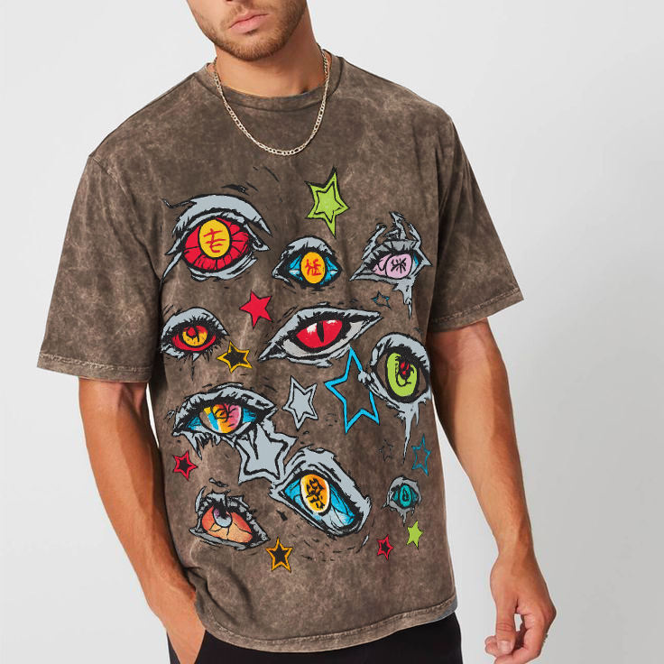 Demon Slayer: Kimetsu no Yaiba Unisex Washed T-Shirt