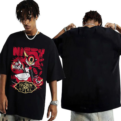 Nifty Hazbin Hotel Oversized T-shirt/Crewneck/Hoodie