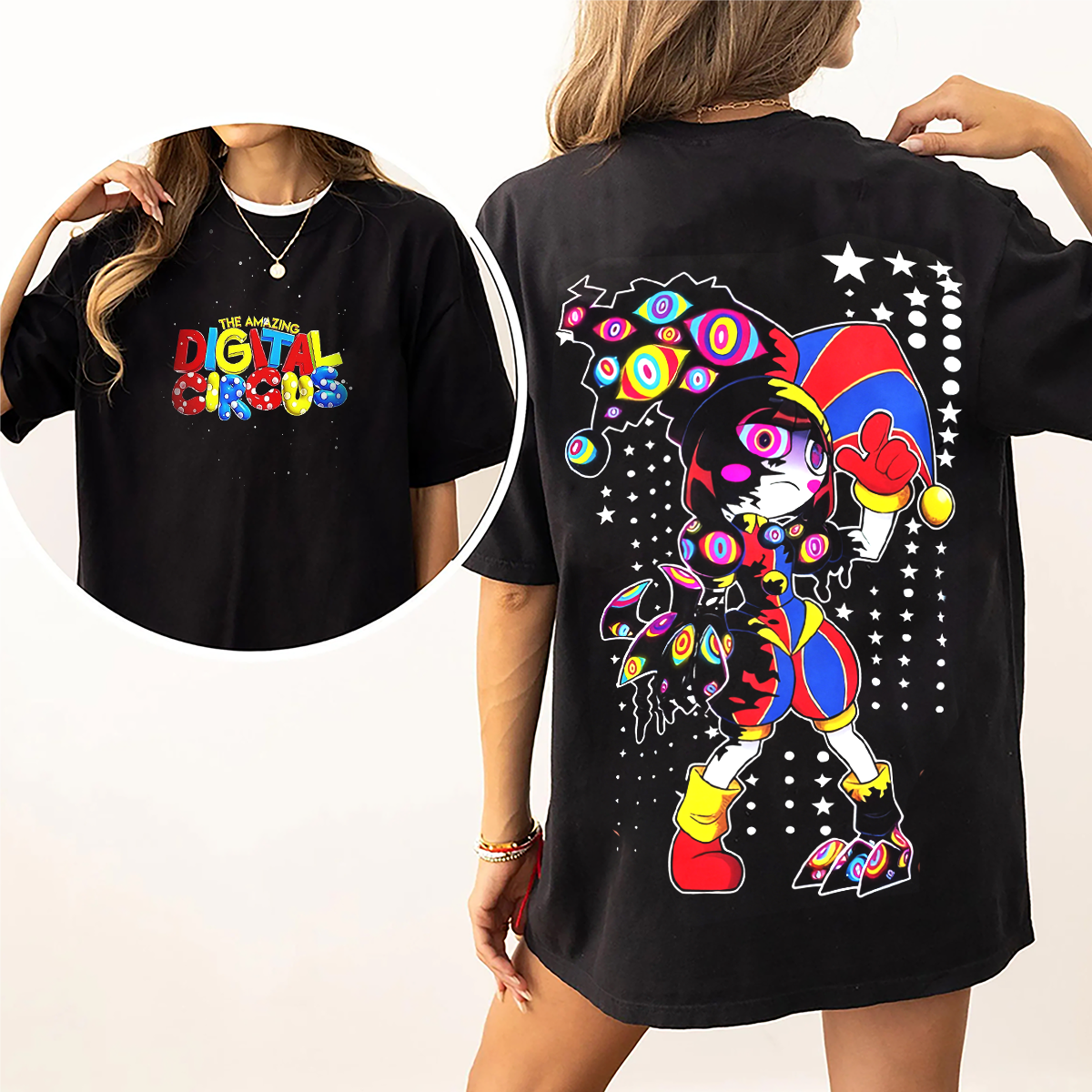 The Amazing Digital Circus Vintage Oversized T-shirt/Crewneck/Hoodie