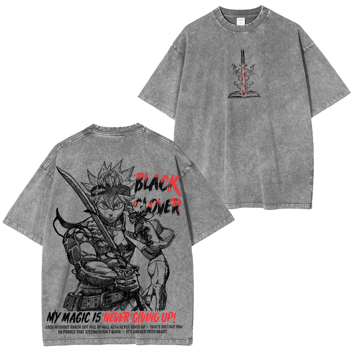 Asta Black Clover Anime T-Shirt