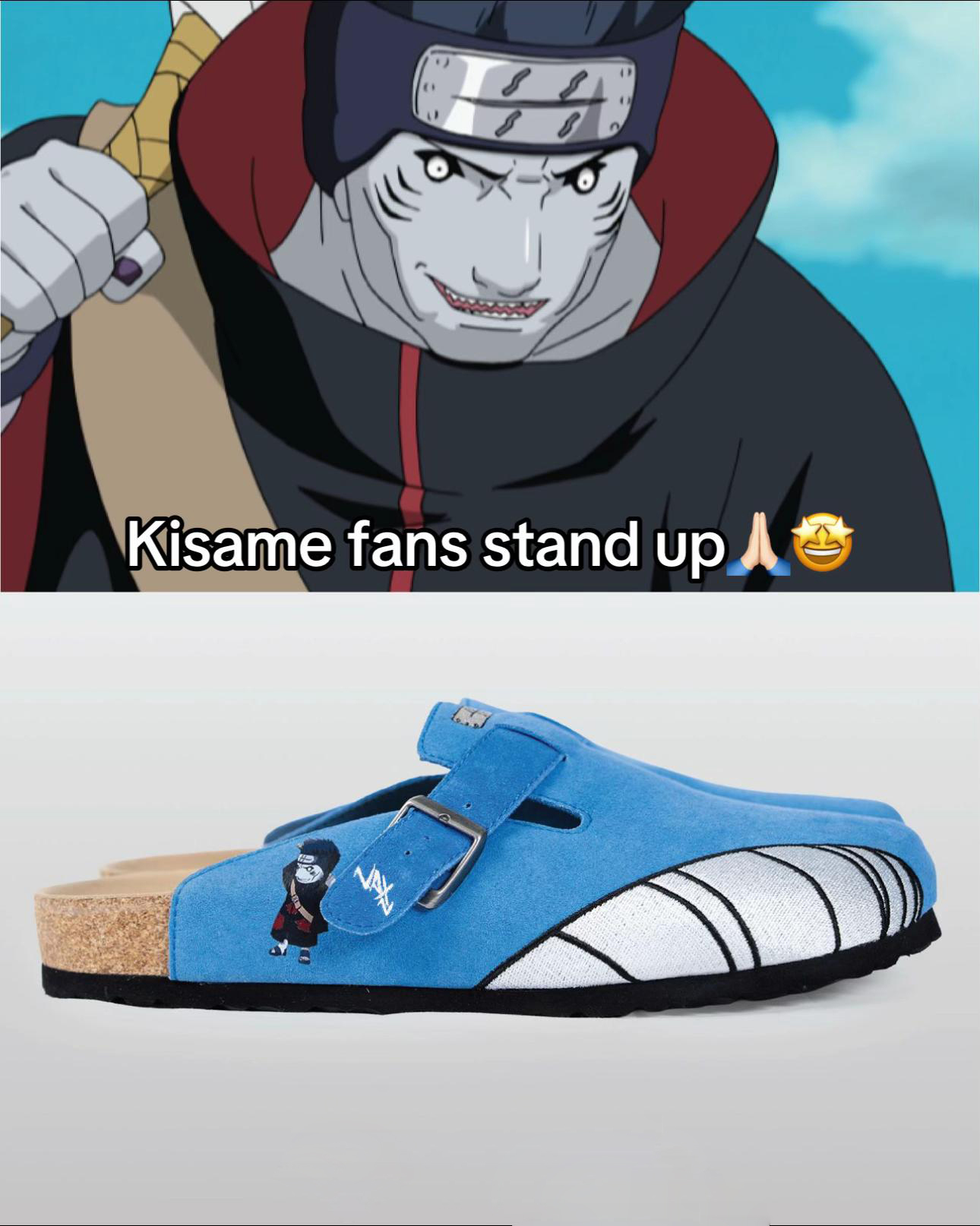 NARUTO Anime Unisex Boston Soft Footbed Suede Leather