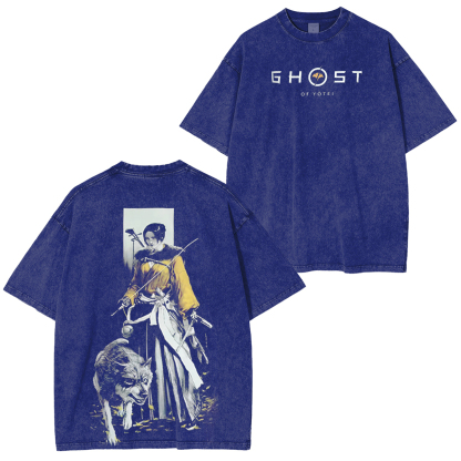 Ghost of Yotei Game Vintage Tee