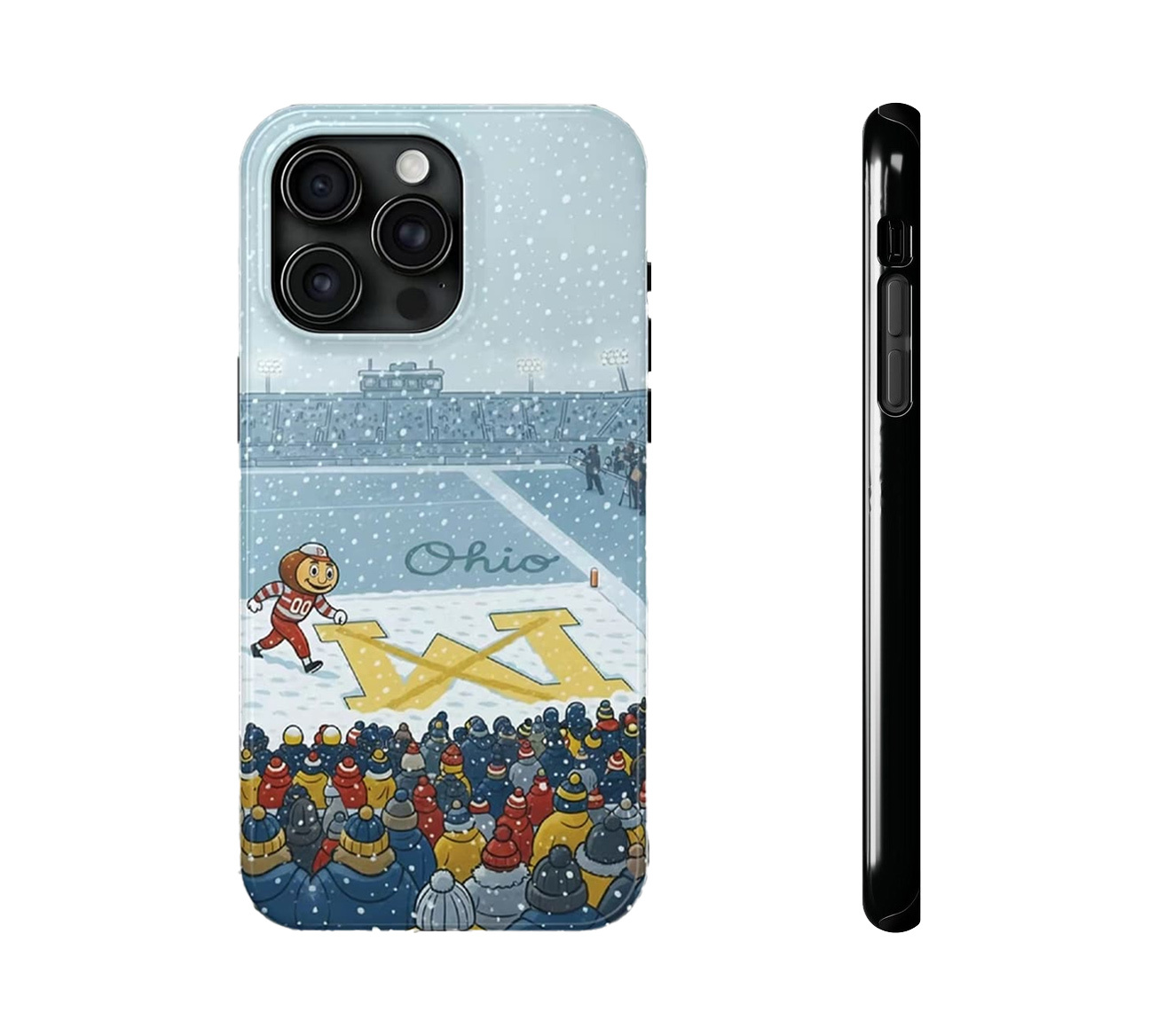 Ohio Erase The M Michigan Phone Case