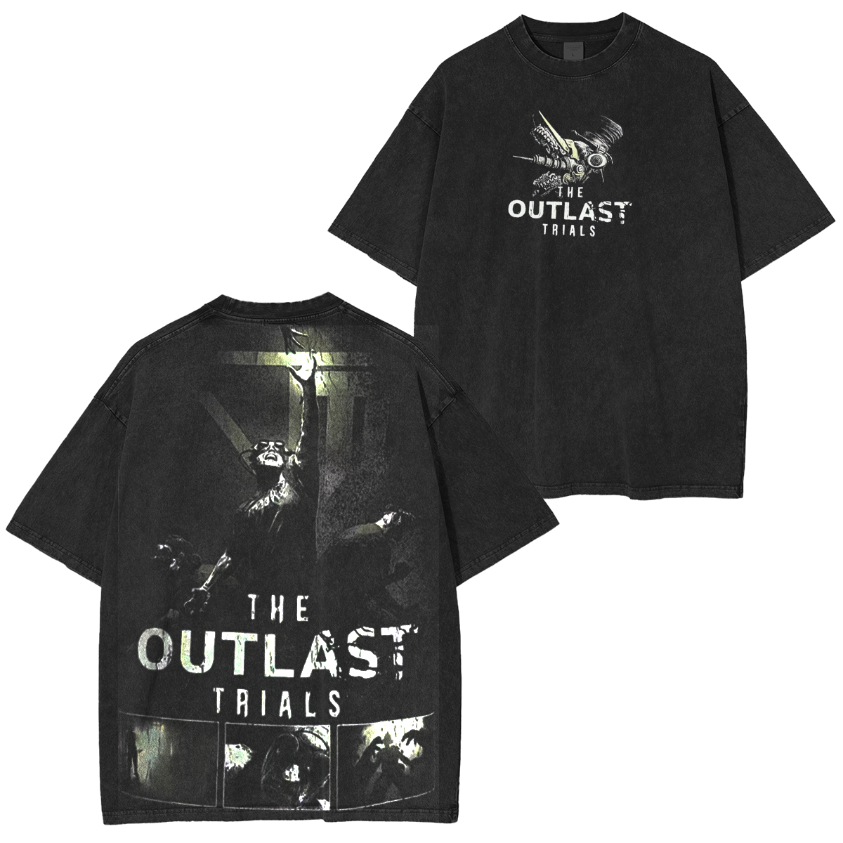The OUTLAST Trials Game Washed T-shirt/Crewneck/Hoodie
