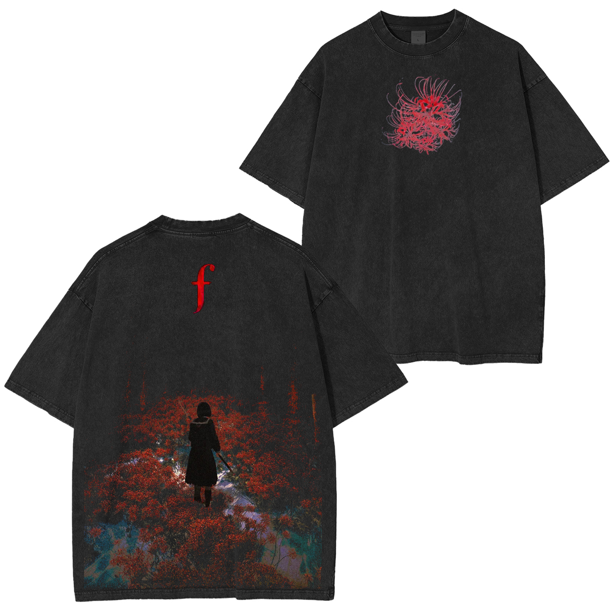 Silent Hill f Unisex Washed T-Shirt