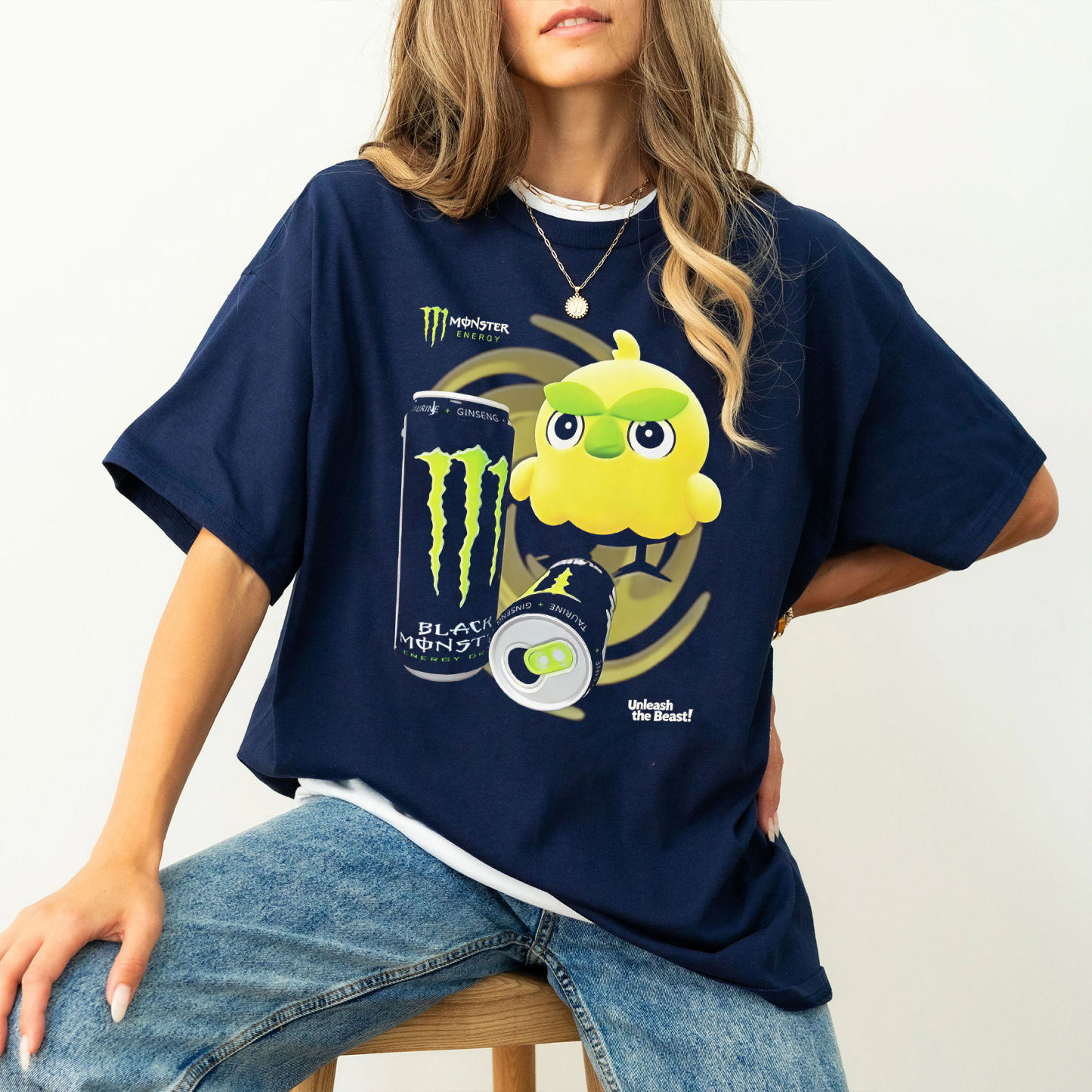 Monster Energy&Pokémon Oversized T-shirt/Crewneck/Hoodie