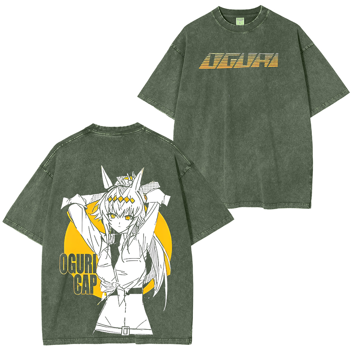 Oguri Cap Unisex Washed T-Shirt