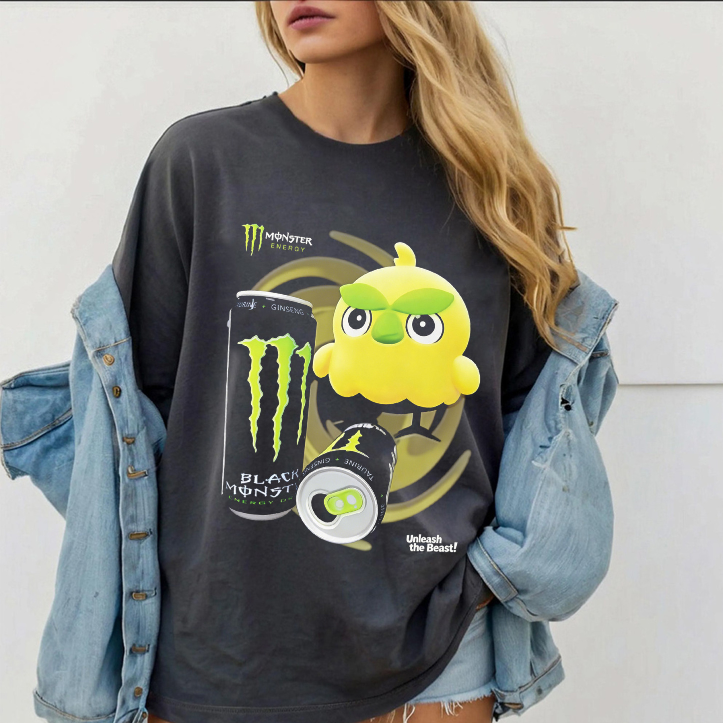 Monster Energy&Pokémon Oversized T-shirt/Crewneck/Hoodie