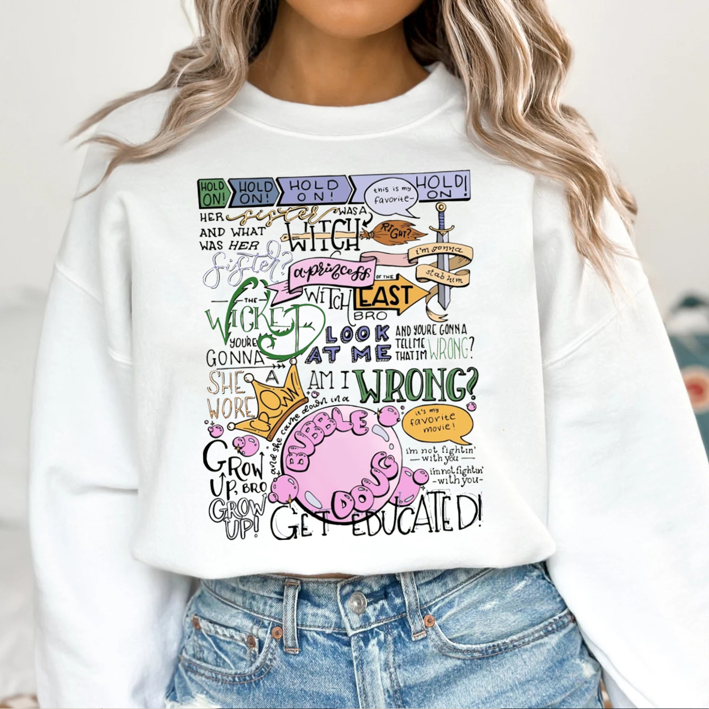 Wicked Unisex Crewneck Sweatshirt