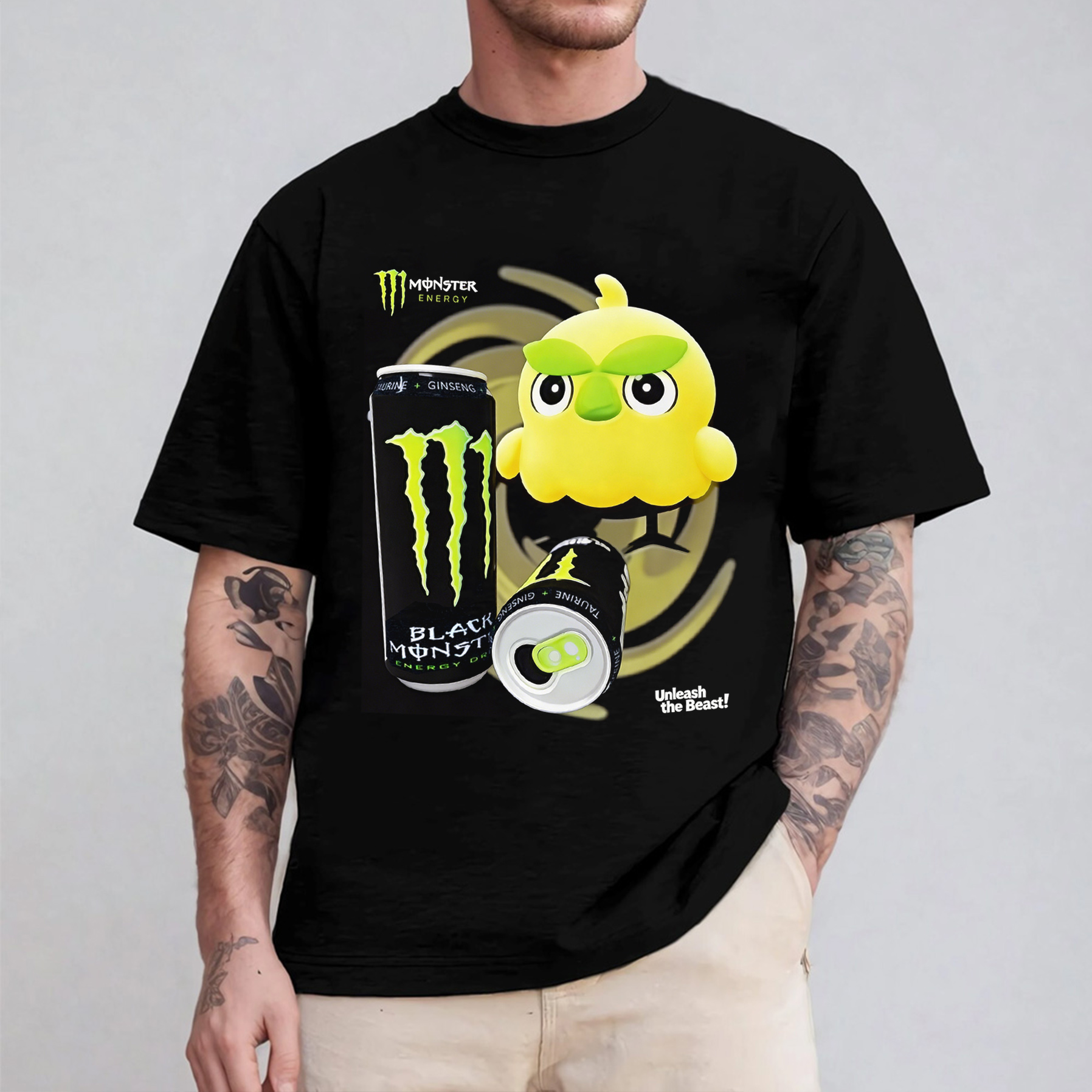 Monster Energy&Pokémon Oversized T-shirt/Crewneck/Hoodie