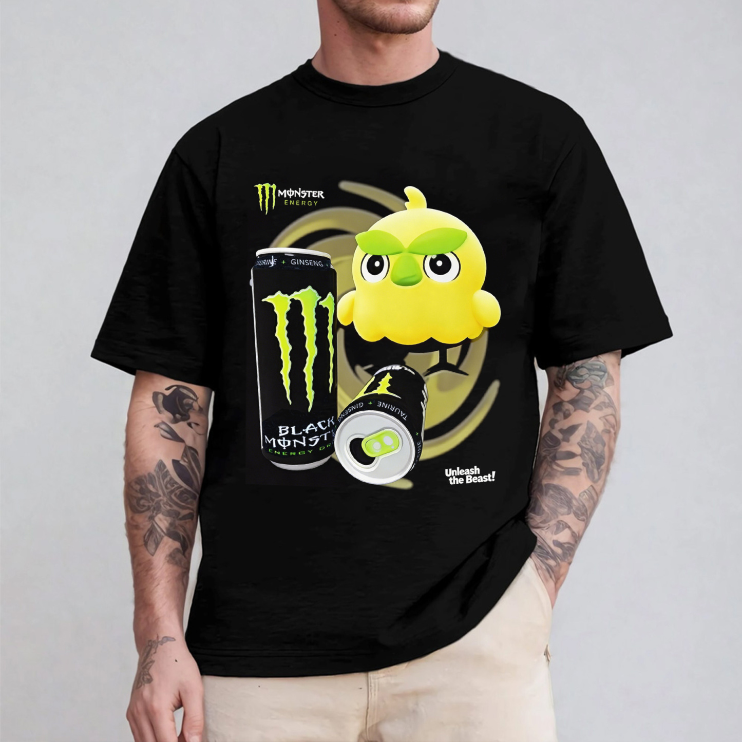 Monster Energy&Pokémon Oversized T-shirt/Crewneck/Hoodie