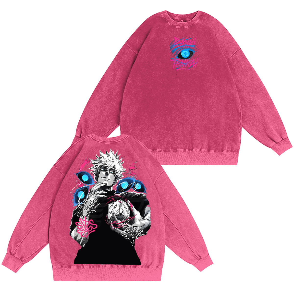 Jujutsu Kaisen Washed T-shirt/Crewneck/Hoodie