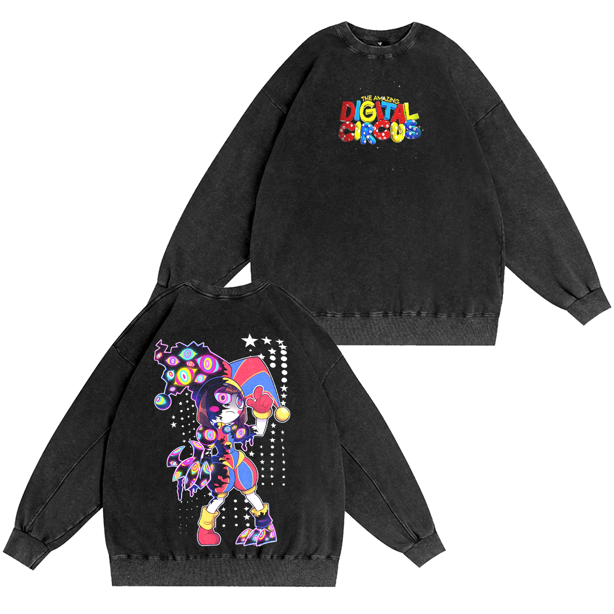 The Amazing Digital Circus Vintage Oversized T-shirt/Crewneck/Hoodie