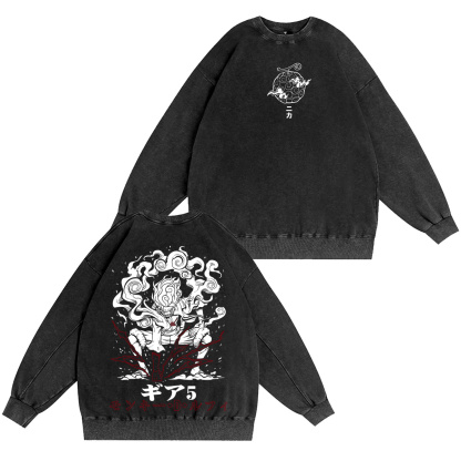 One Piece Vintage Washed T-shirt/Crewneck/Hoodie