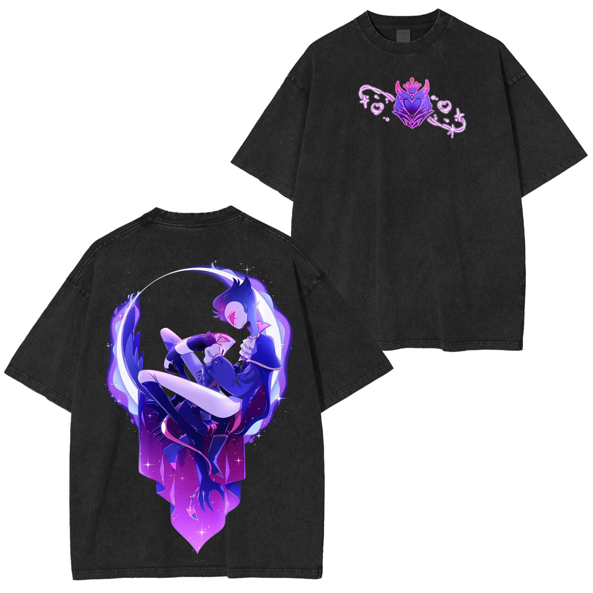 Stolas x Blitzo Hazbin Hotel Oversized T-shirt/Crewneck/Hoodie