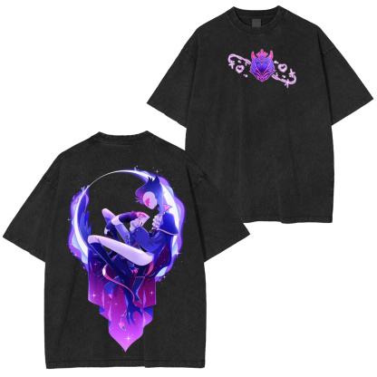 Stolas x Blitzo Hazbin Hotel Oversized T-shirt/Crewneck/Hoodie