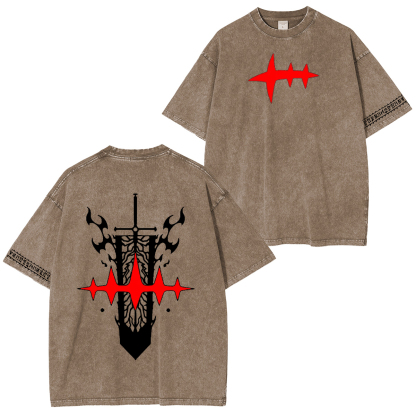 Black Clover Vintage washed T-shirt/Crewneck/Hoodie