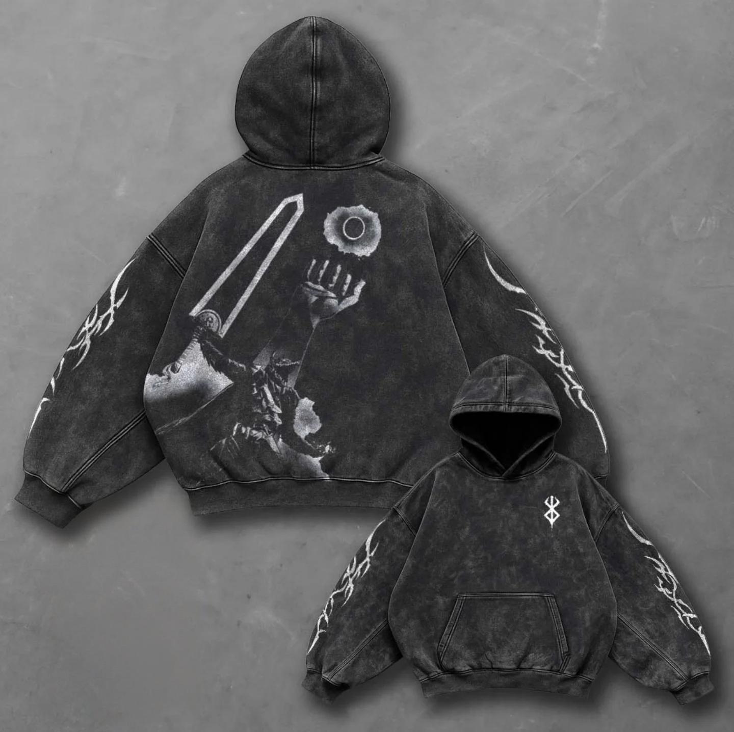 Bresk Retro Anime Hoodie