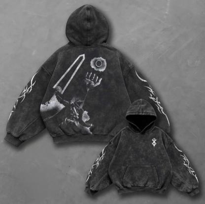 Bresk Retro Anime Hoodie