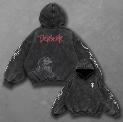 Bresk Retro Anime Hoodie