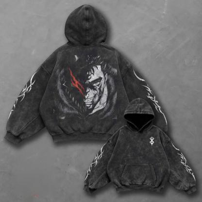 Bresk Retro Anime Hoodie