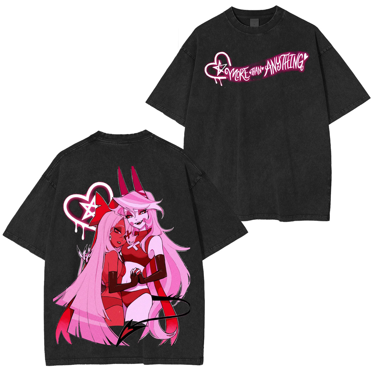 Retro Cartoon Character Oversized Washed T-shirt/Crewneck/Hoodie
