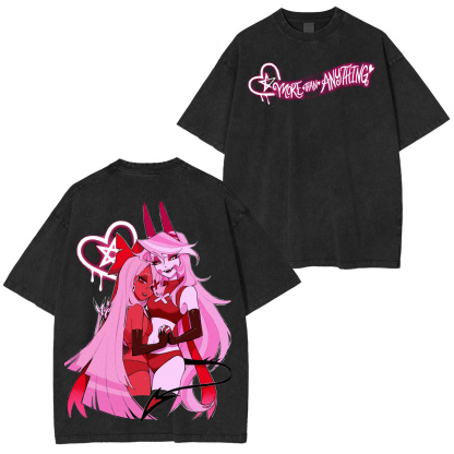 Retro Cartoon Character Oversized Washed T-shirt/Crewneck/Hoodie