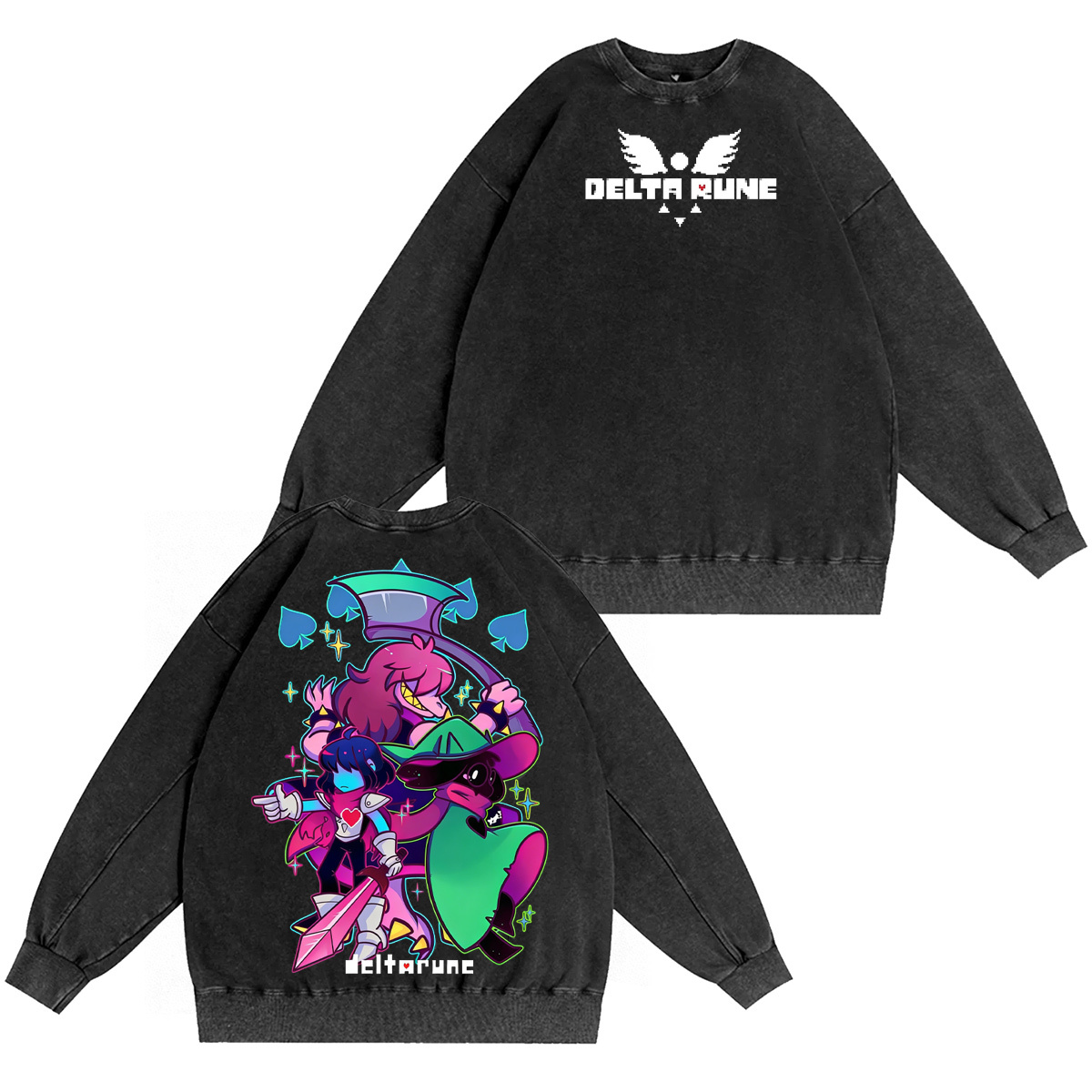 Deltarune Washed T-shirt/Crewneck/Hoodie