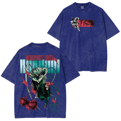 JoJo's Bizarre Adventure Unisex Washed T-Shirt