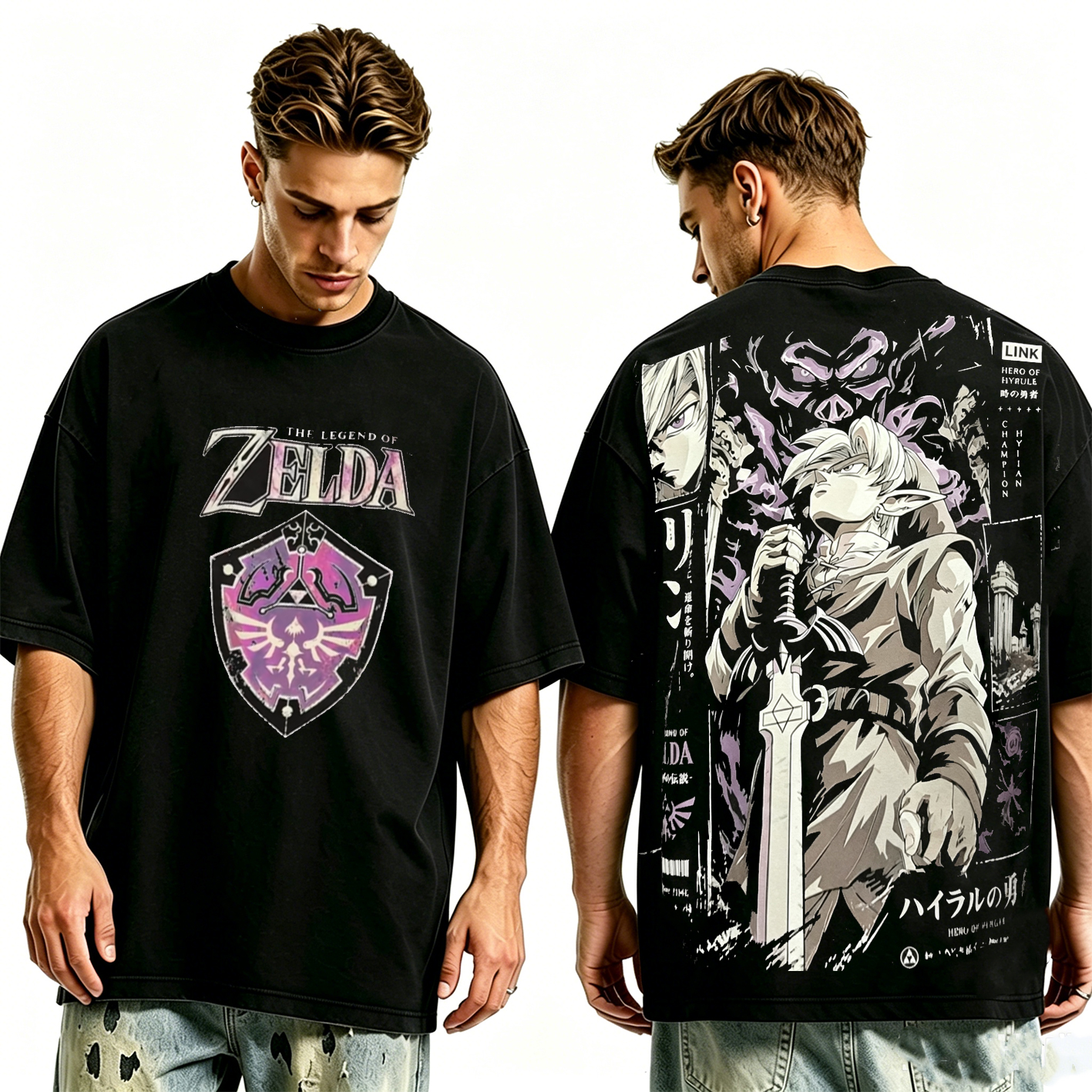 The Legend Of Zelda Washed T-shirt/Crewneck/Hoodie