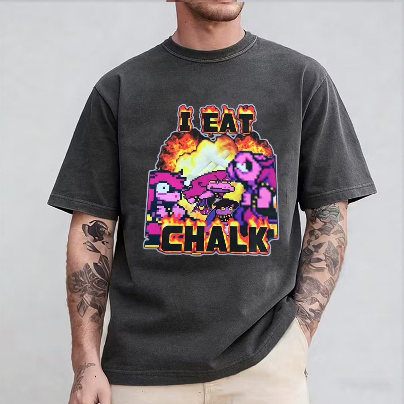 Keith I eat Chalk Unisex T-shirt/Crewneck/Hoodie