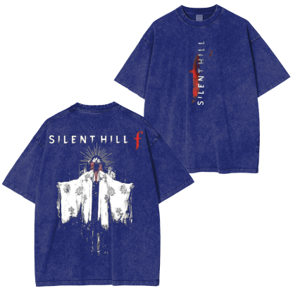 Silent Hill F Unisex Washed T-Shirt