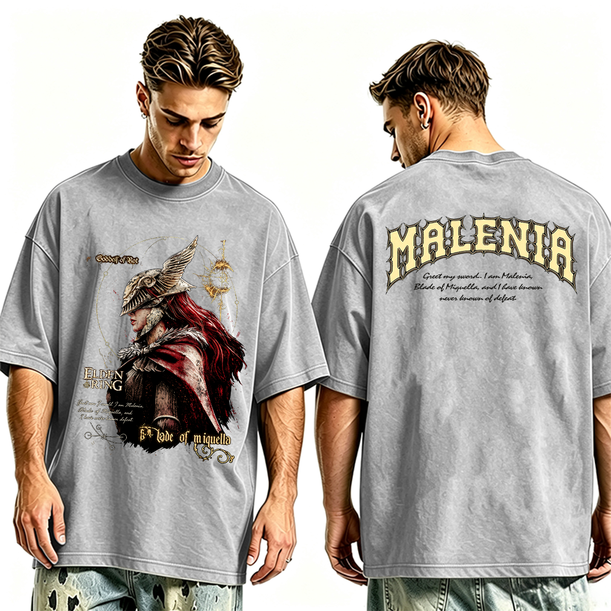 Elden Ring Malenia Oversized T-shirt/Crewneck/Hoodie