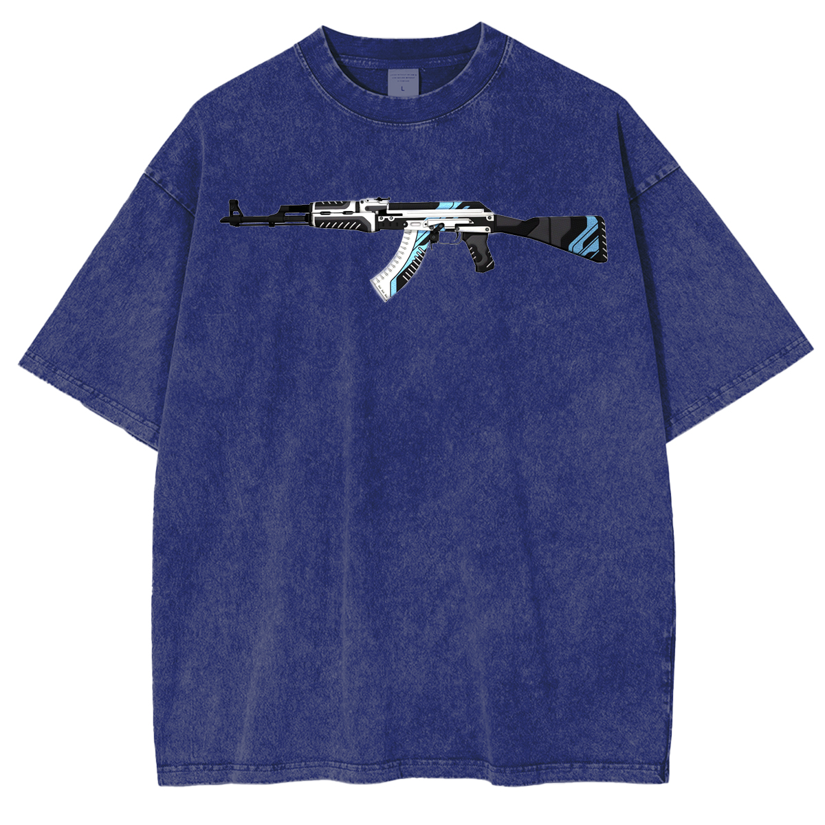 AK-47 Vulcan for GTA San Andreas Vintage Unisex Washed T-Shirt