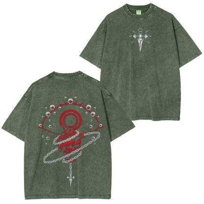 Anime Hunter X Hunter Vintage Washed T-shirt/Crewneck/Hoodie