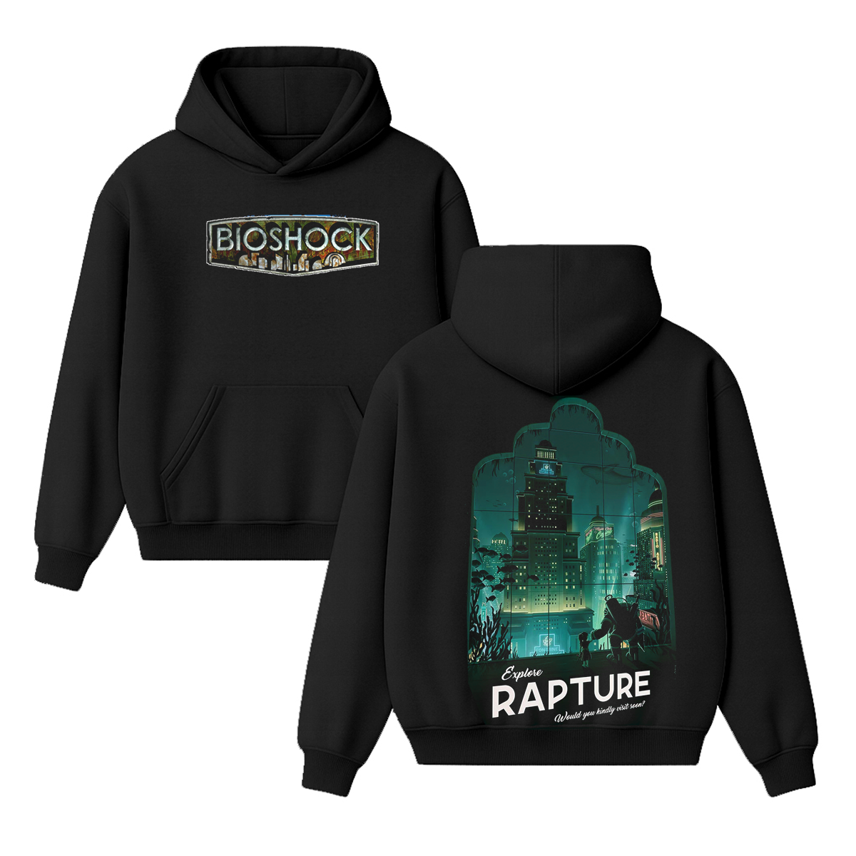 Bioshock Vintage Washed T-shirt/Crewneck/Hoodie