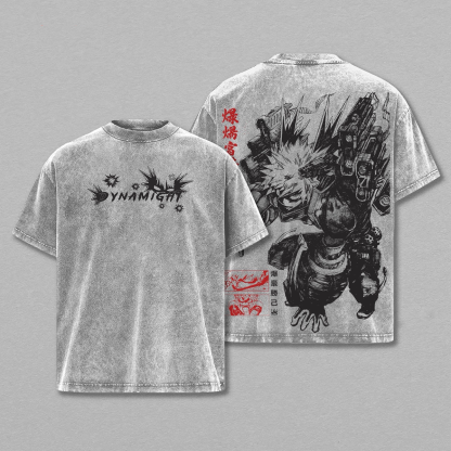 My Hero Academia Washed T-shirt/Crewneck/Hoodie