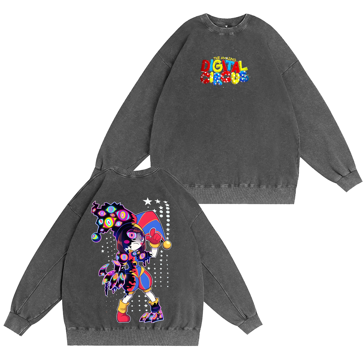 The Amazing Digital Circus Vintage Oversized T-shirt/Crewneck/Hoodie
