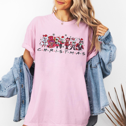 Christmas Hazbin Hotel Unisex Shirt/Crewneck/Hoodie