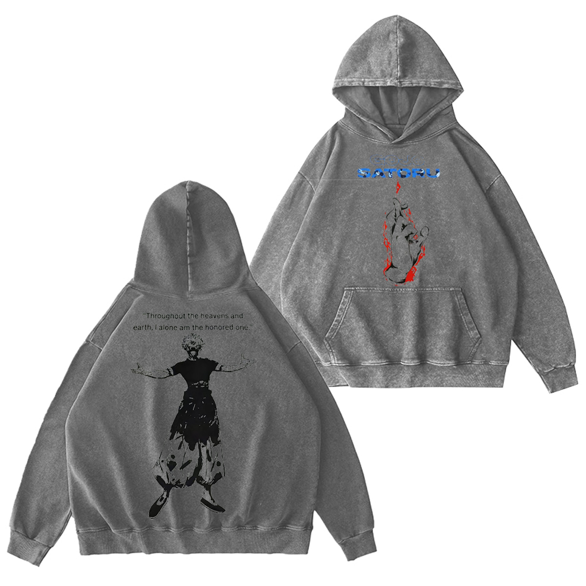 Satoru Gojo Jujutsu Kaisen Oversized T-shirt/Crewneck/Hoodie
