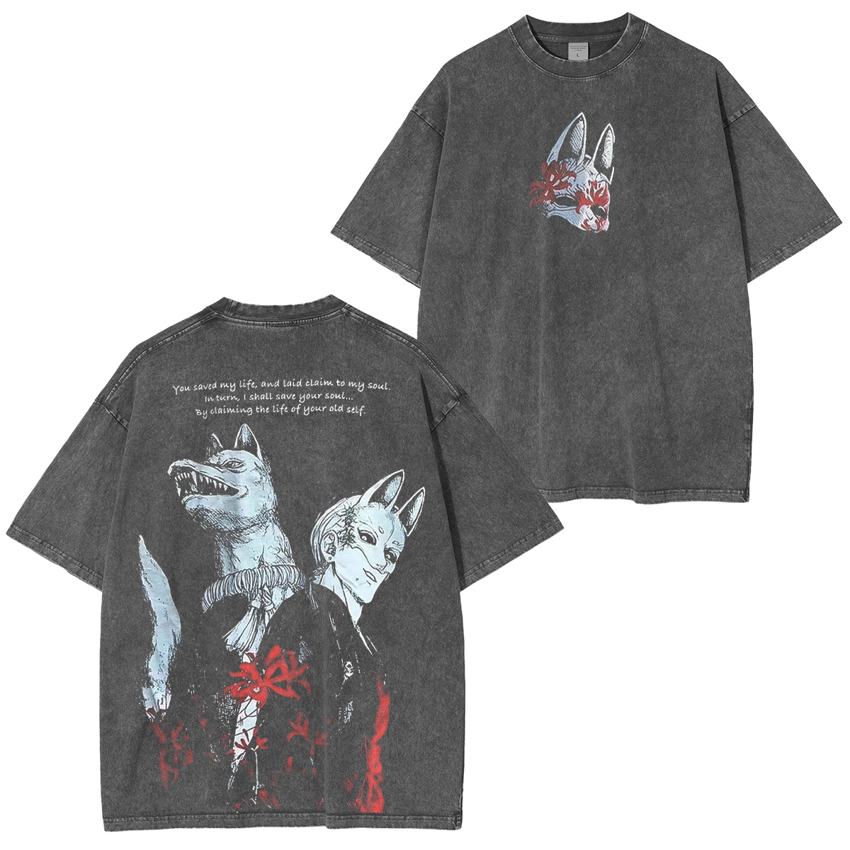 Beauty is just a mask for decay Silenthill Vintage Washed Unisex T-Shirt