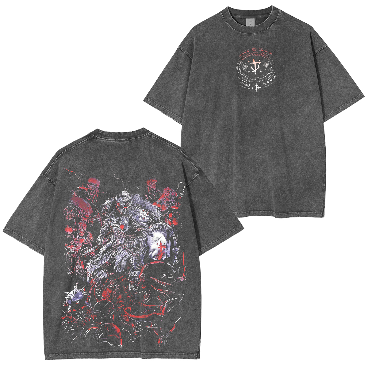 Doom Eternal Unisex Washed T-Shirt/Crewneck/Hoodie