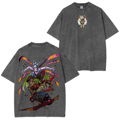 Demon Slayer Vintage Washed T-shirt/Crewneck/Hoodie