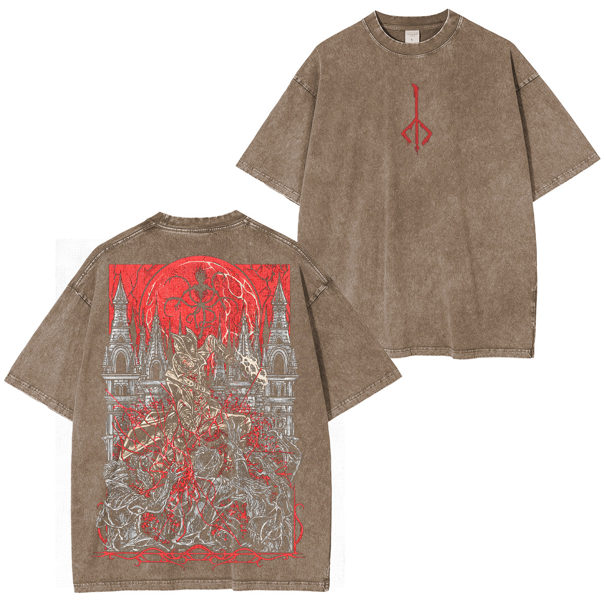 Bloodborne Vintage Washed T-shirt/Crewneck/Hoodie