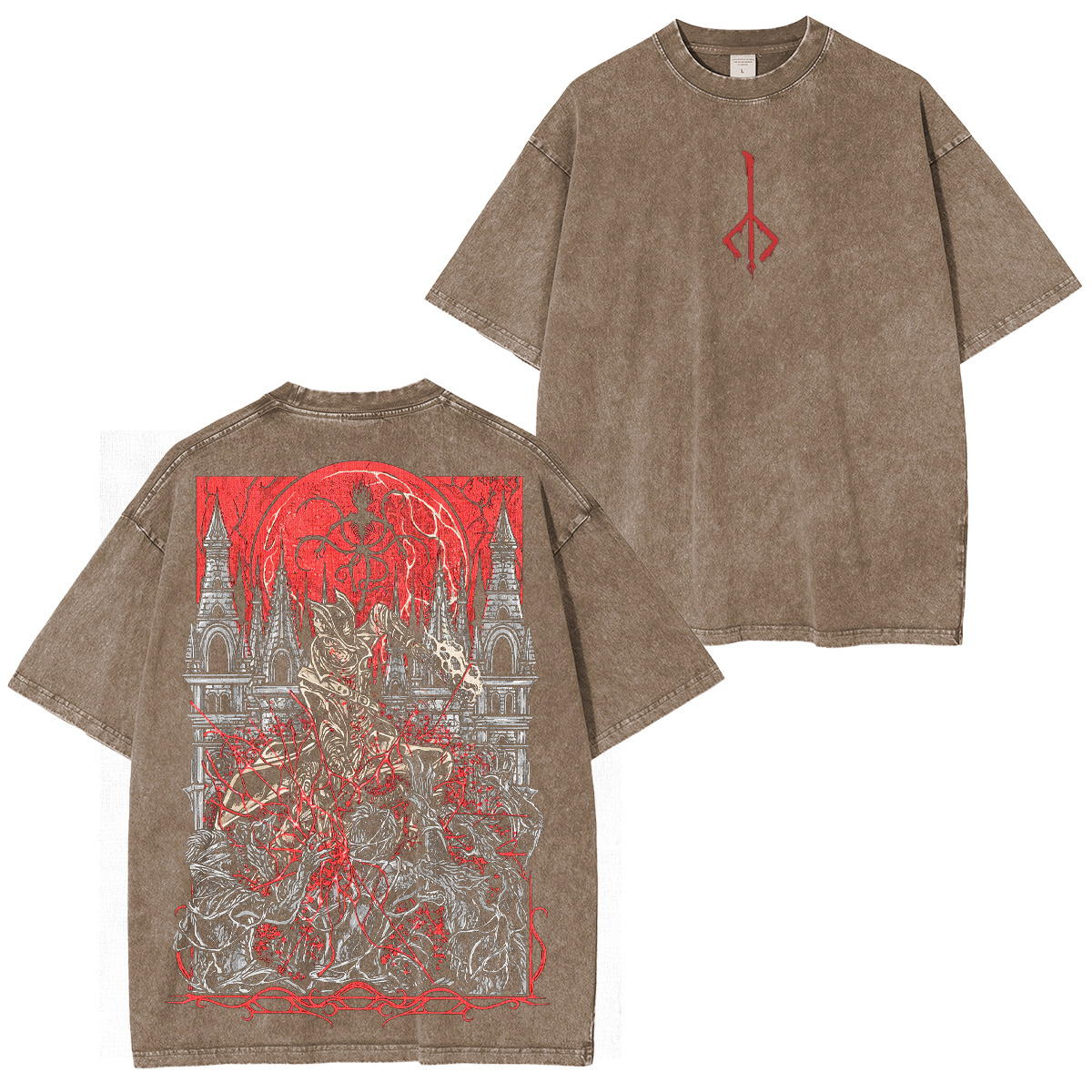 Bloodborne Vintage Washed T-shirt/Crewneck/Hoodie