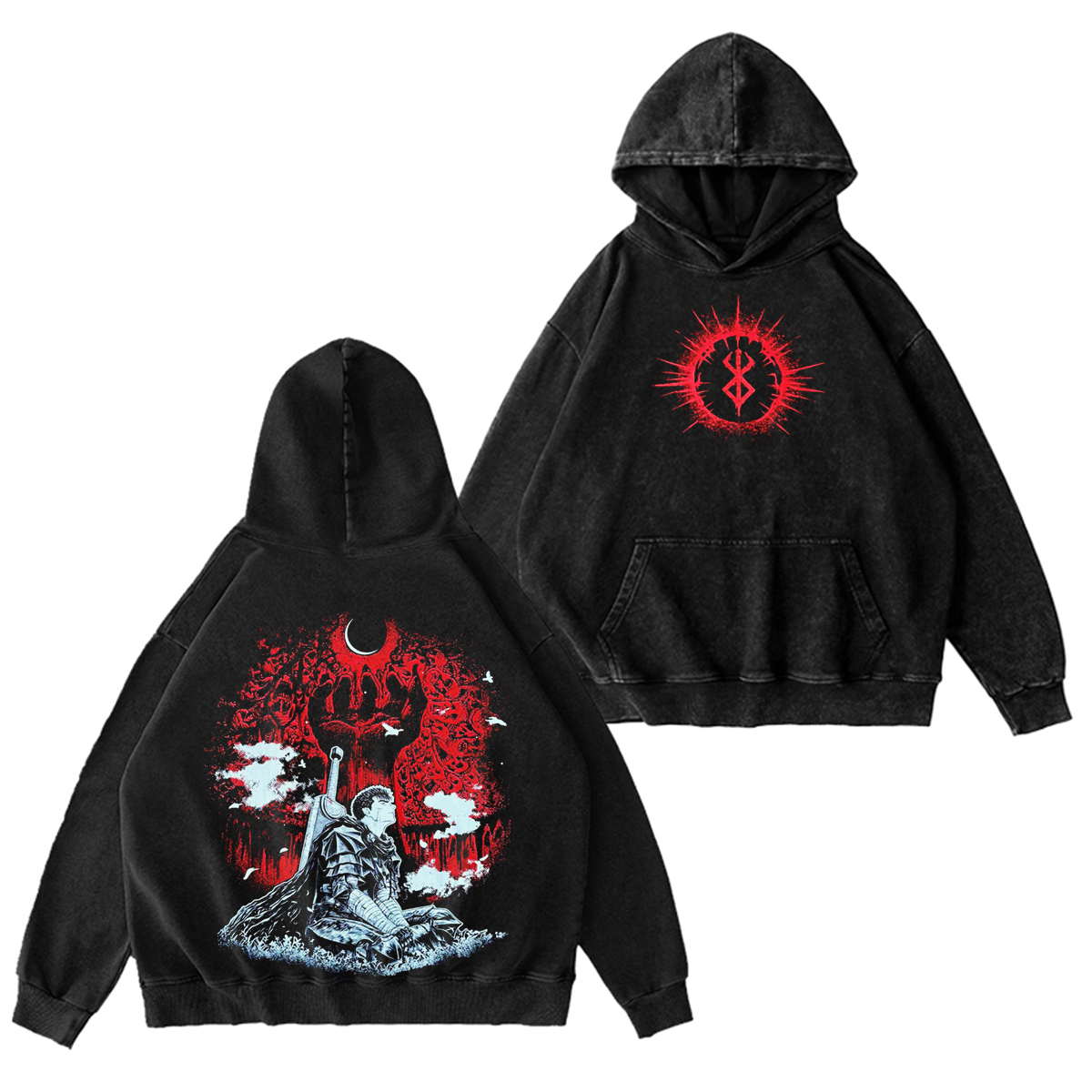 Berserk Vintage Oversized T-shirt/Crewneck/Hoodie