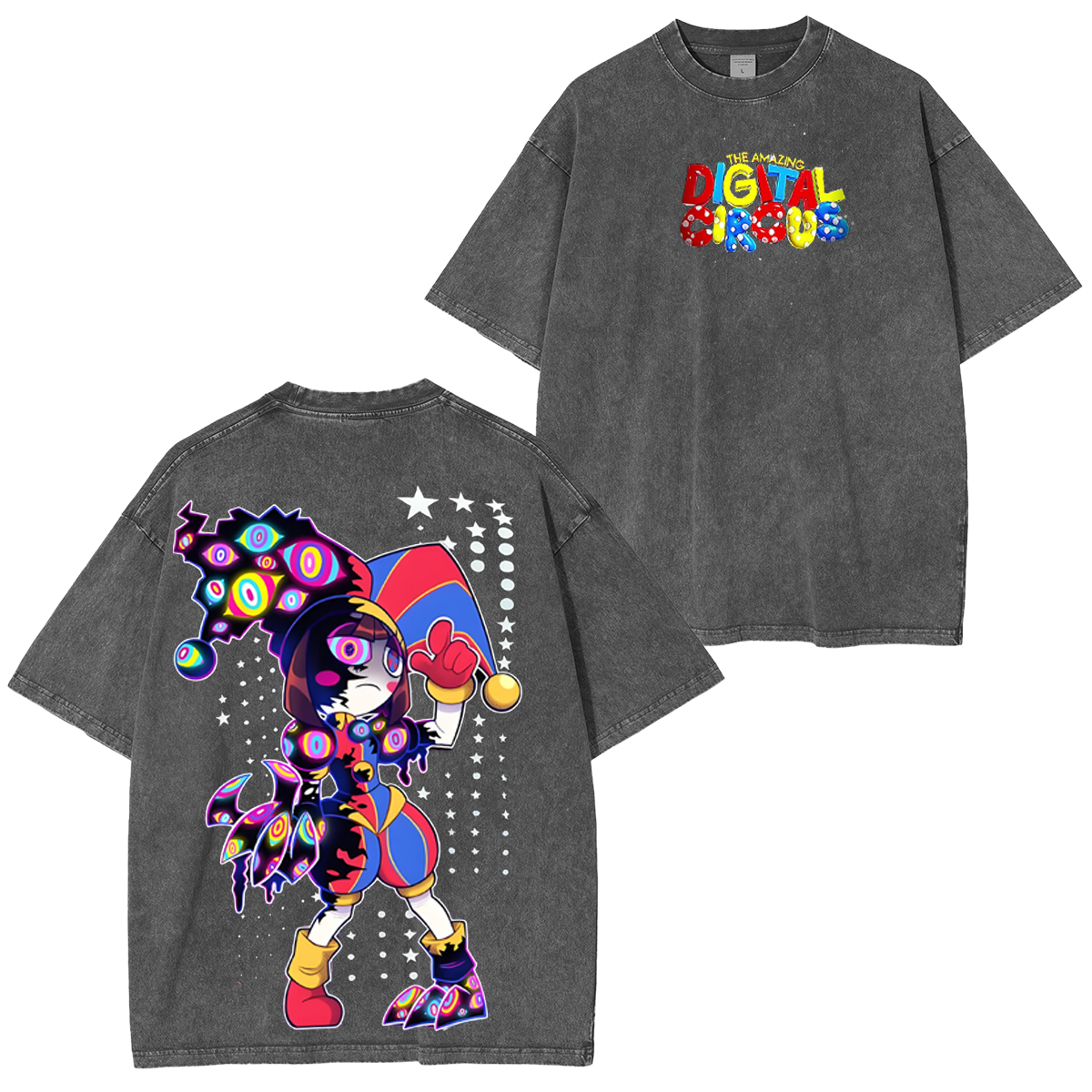 The Amazing Digital Circus Vintage Oversized T-shirt/Crewneck/Hoodie