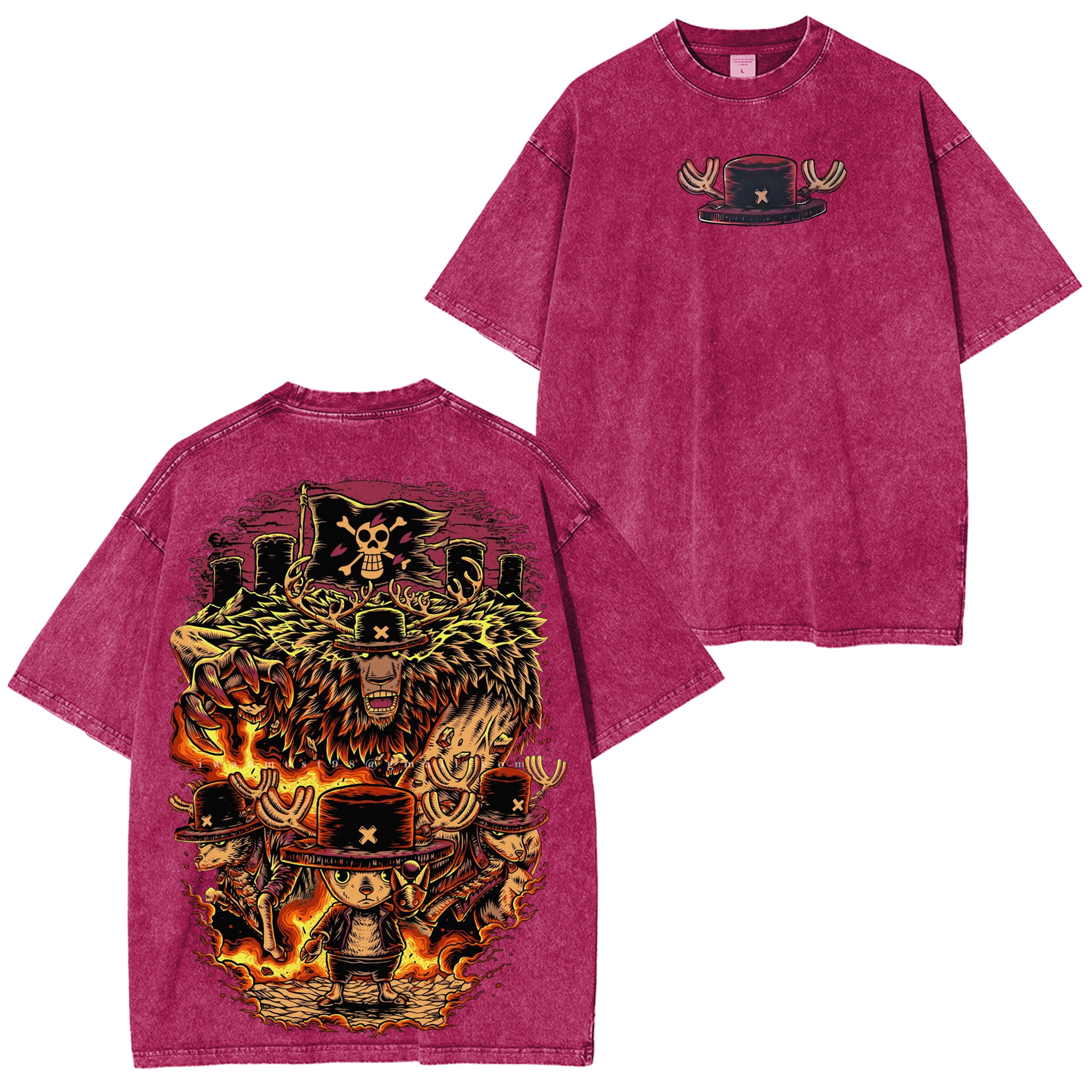 One Piece Chopper Anime Vintage T-Shirt