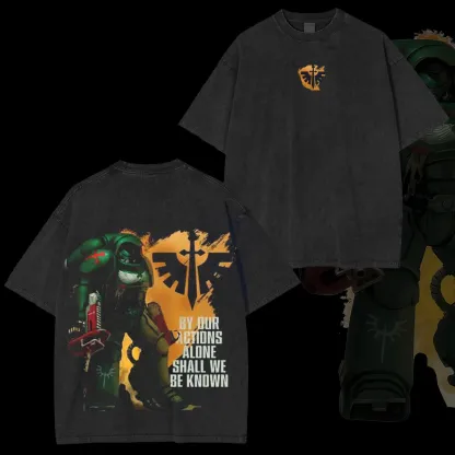 Warhammer 40K Printed Unisex Washed T-Shirt